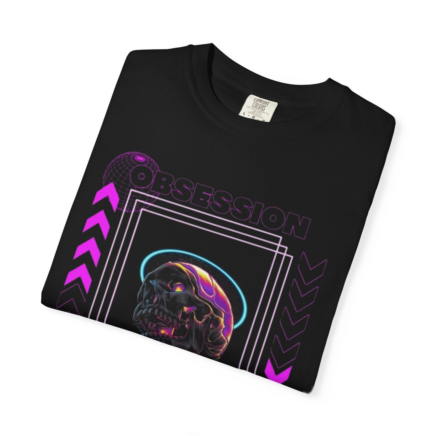 Obsession Neon Skull T-Shirt