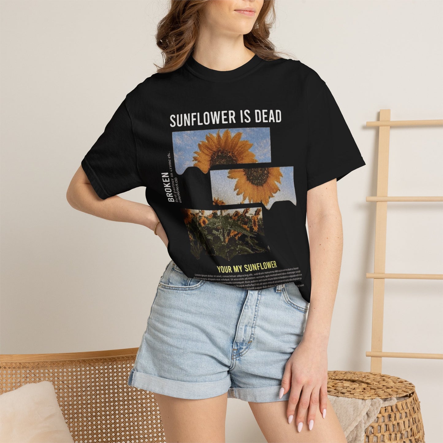 Sunflower Is Dead Grafik-T-Shirt