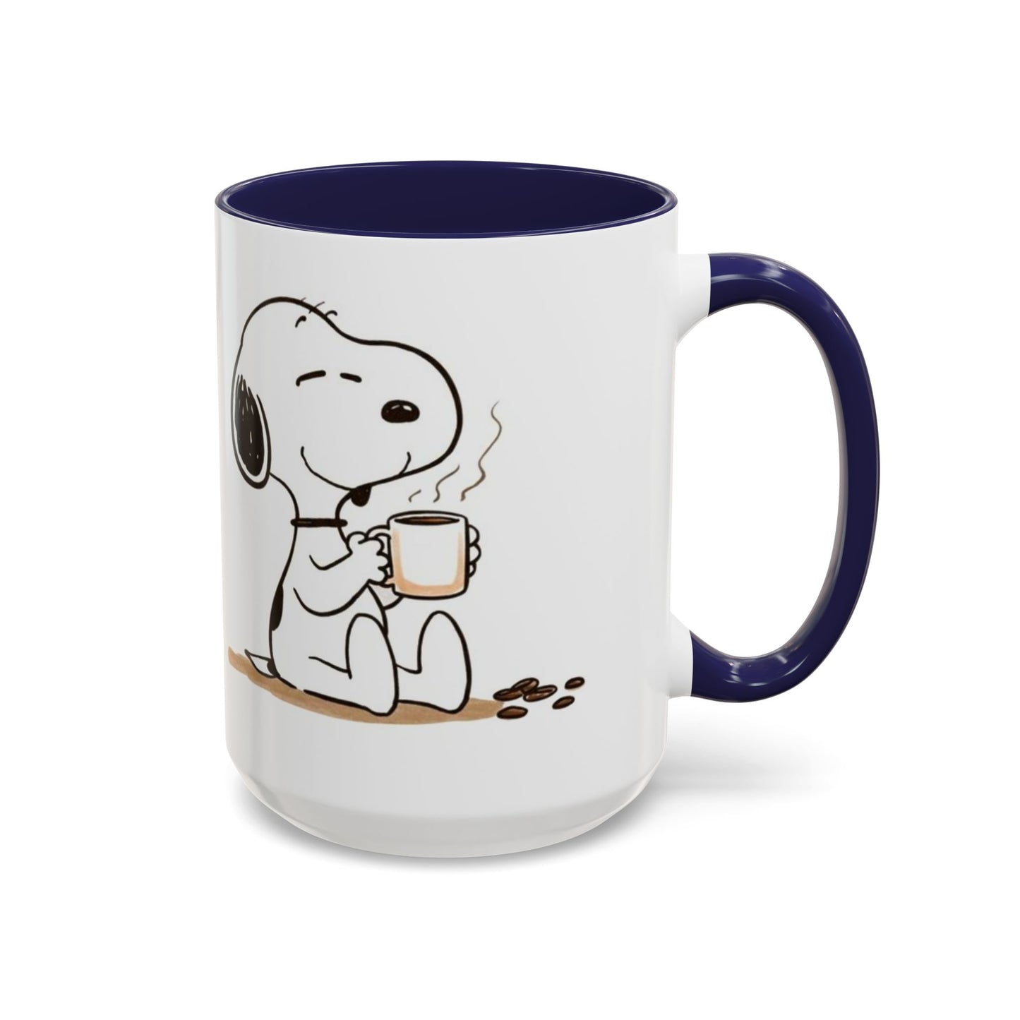 Snoopy Coffee Mug – Cute Peanuts Character Accent Ceramic Mug (11/15 oz)