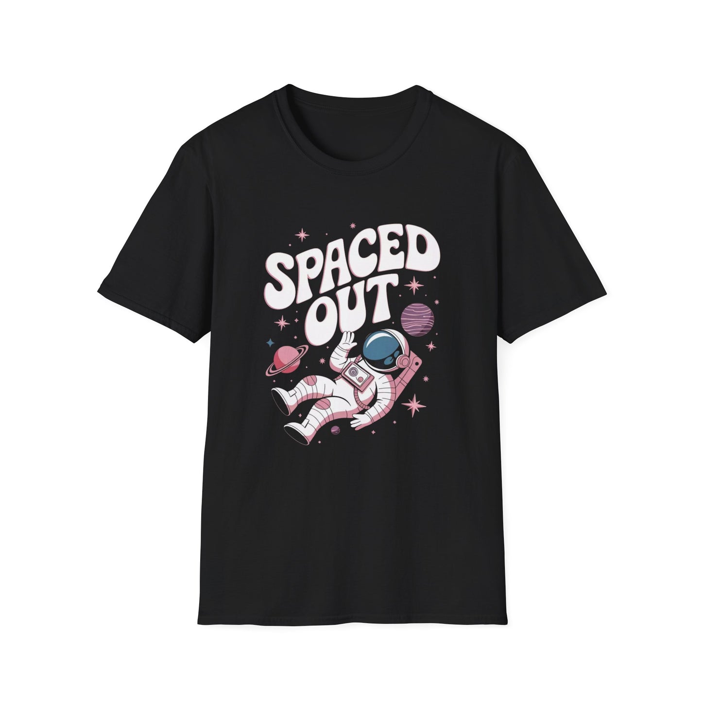 Space Out T-Shirt — Pastel Planets Graphic Tee