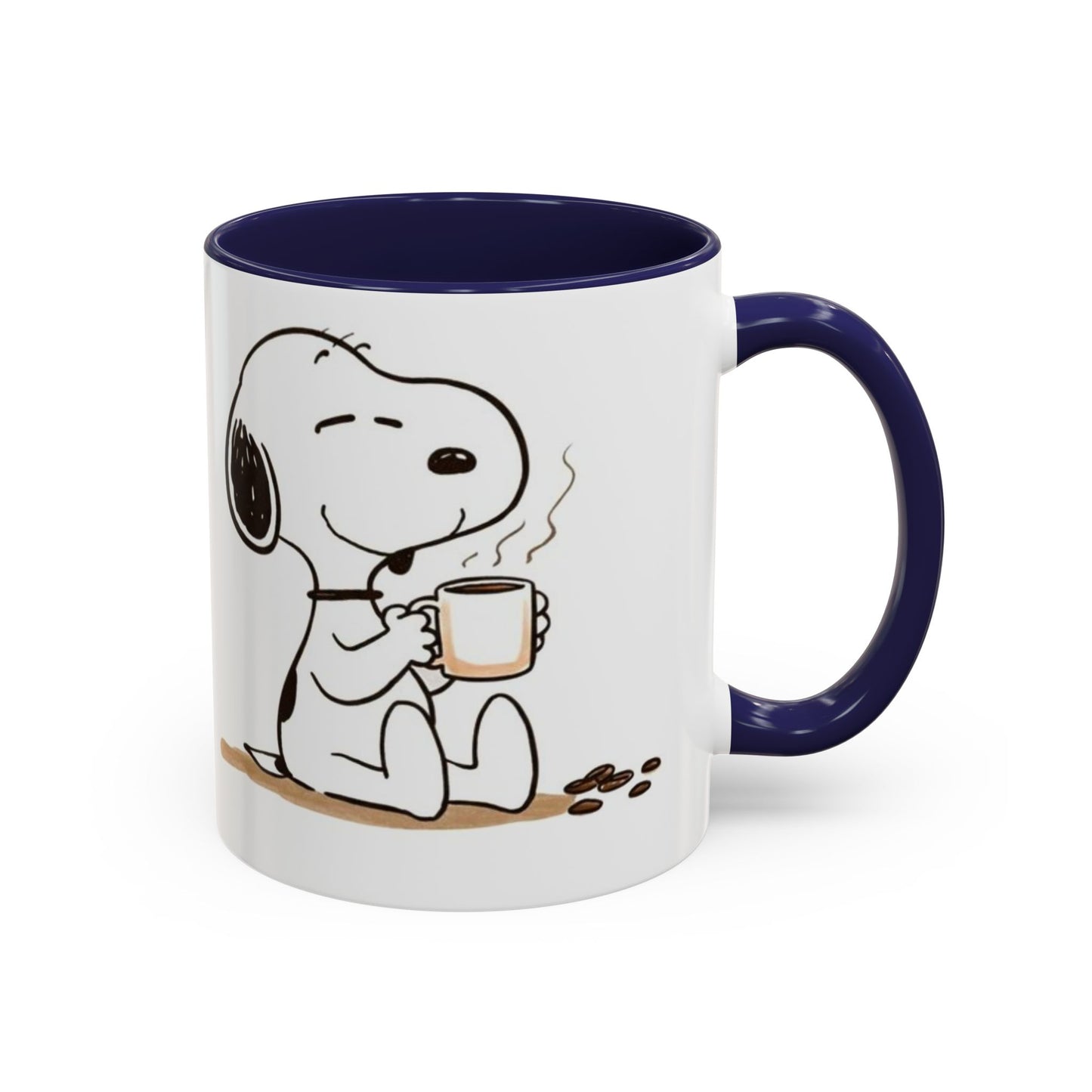Snoopy Coffee Mug – Cute Peanuts Character Accent Ceramic Mug (11/15 oz)