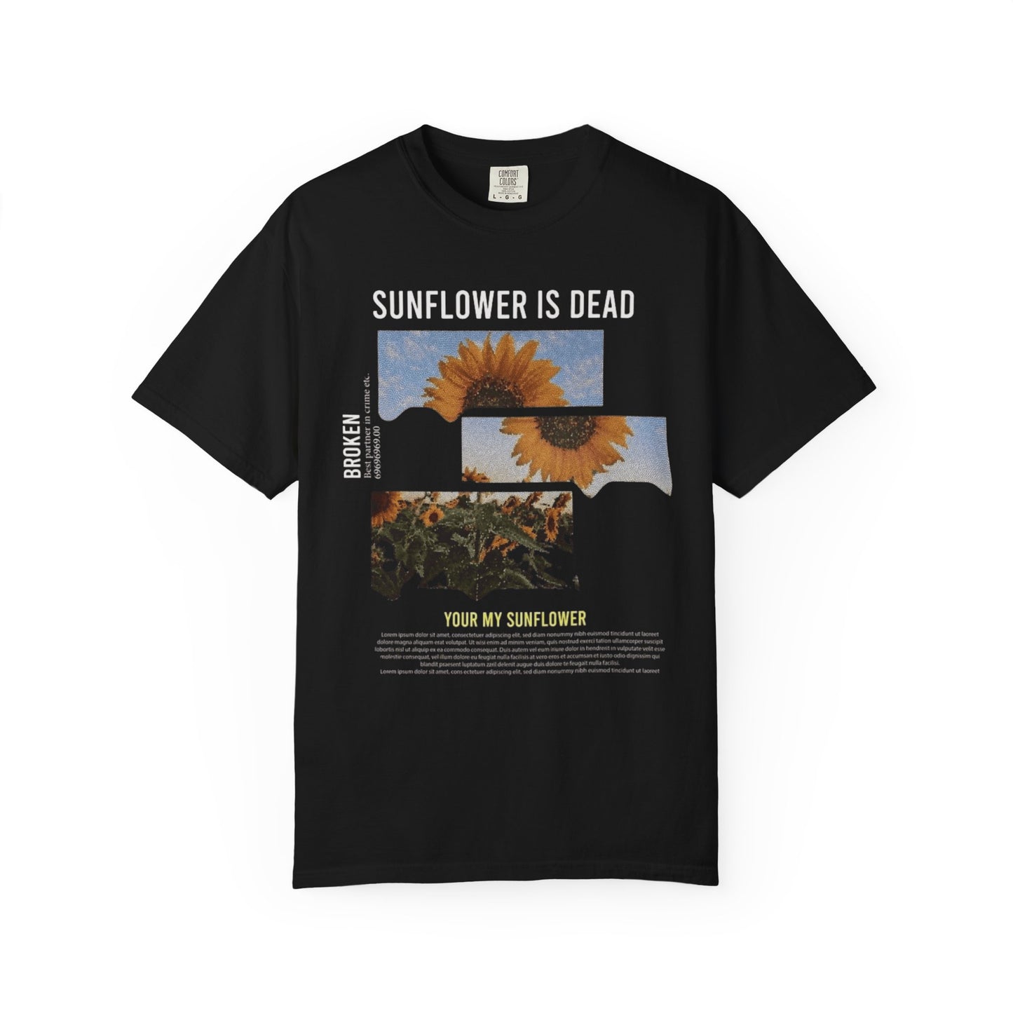 Sunflower Is Dead Grafik-T-Shirt