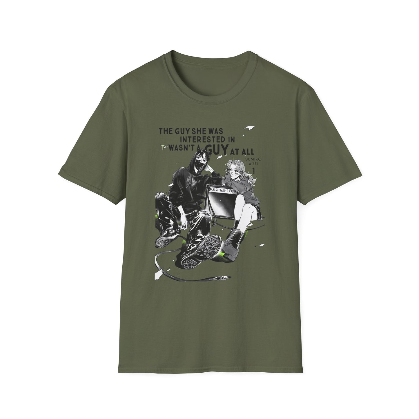 Camiseta gráfica — Camiseta estilo anime "El chico que le interesaba no era un chico en absoluto"