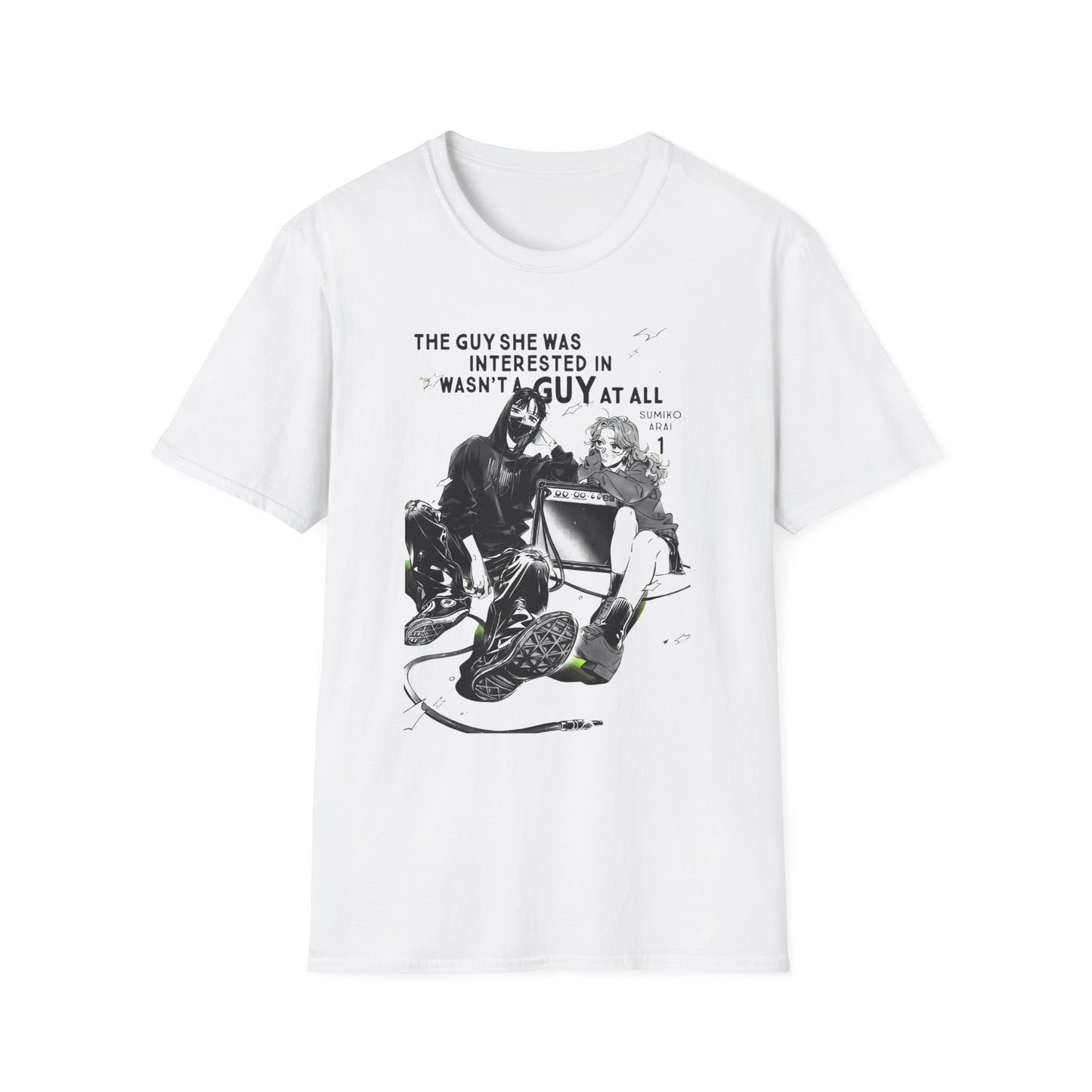 Camiseta gráfica — Camiseta estilo anime "El chico que le interesaba no era un chico en absoluto"