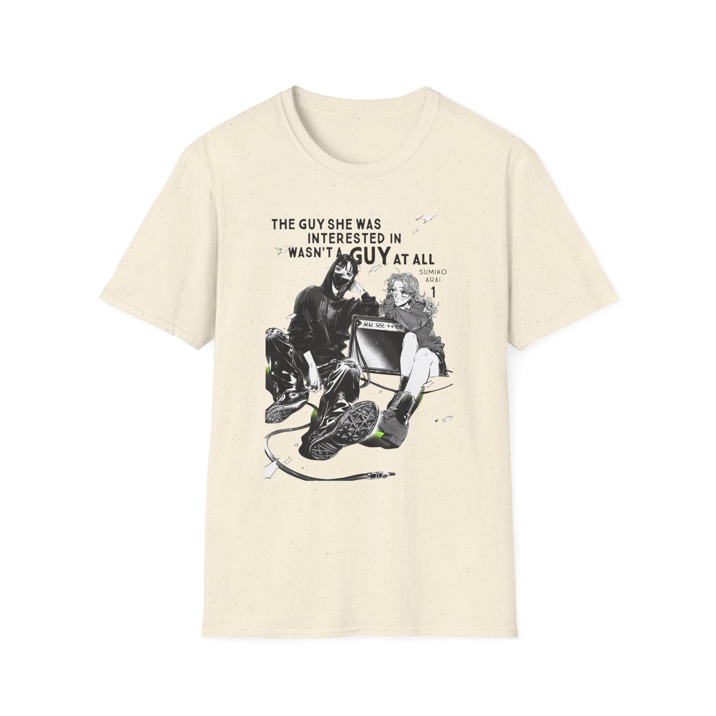 Camiseta gráfica — Camiseta estilo anime "El chico que le interesaba no era un chico en absoluto"