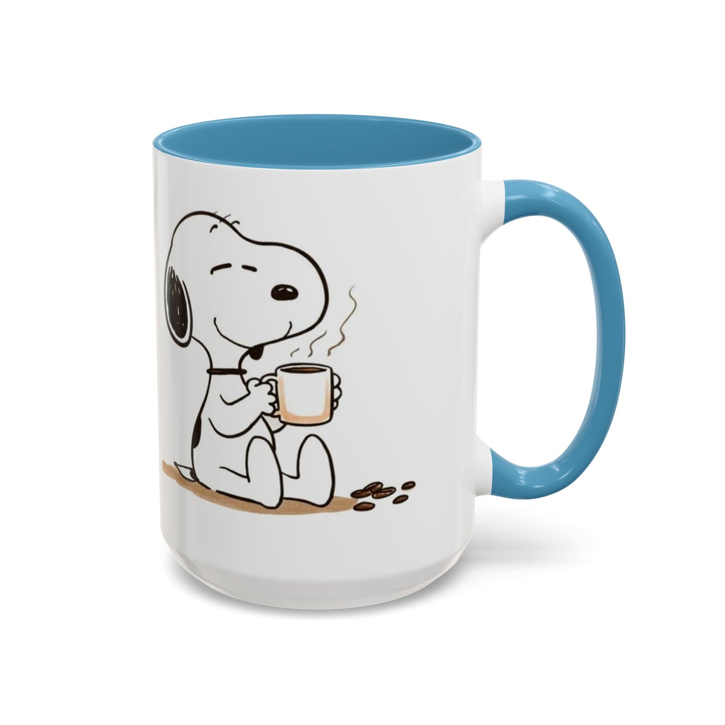 Snoopy Coffee Mug – Cute Peanuts Character Accent Ceramic Mug (11/15 oz)