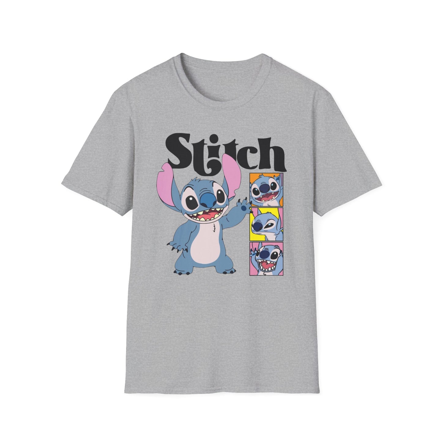Camiseta de dibujos animados de Stitch — Linda camiseta estampada de Lilo & Stitch