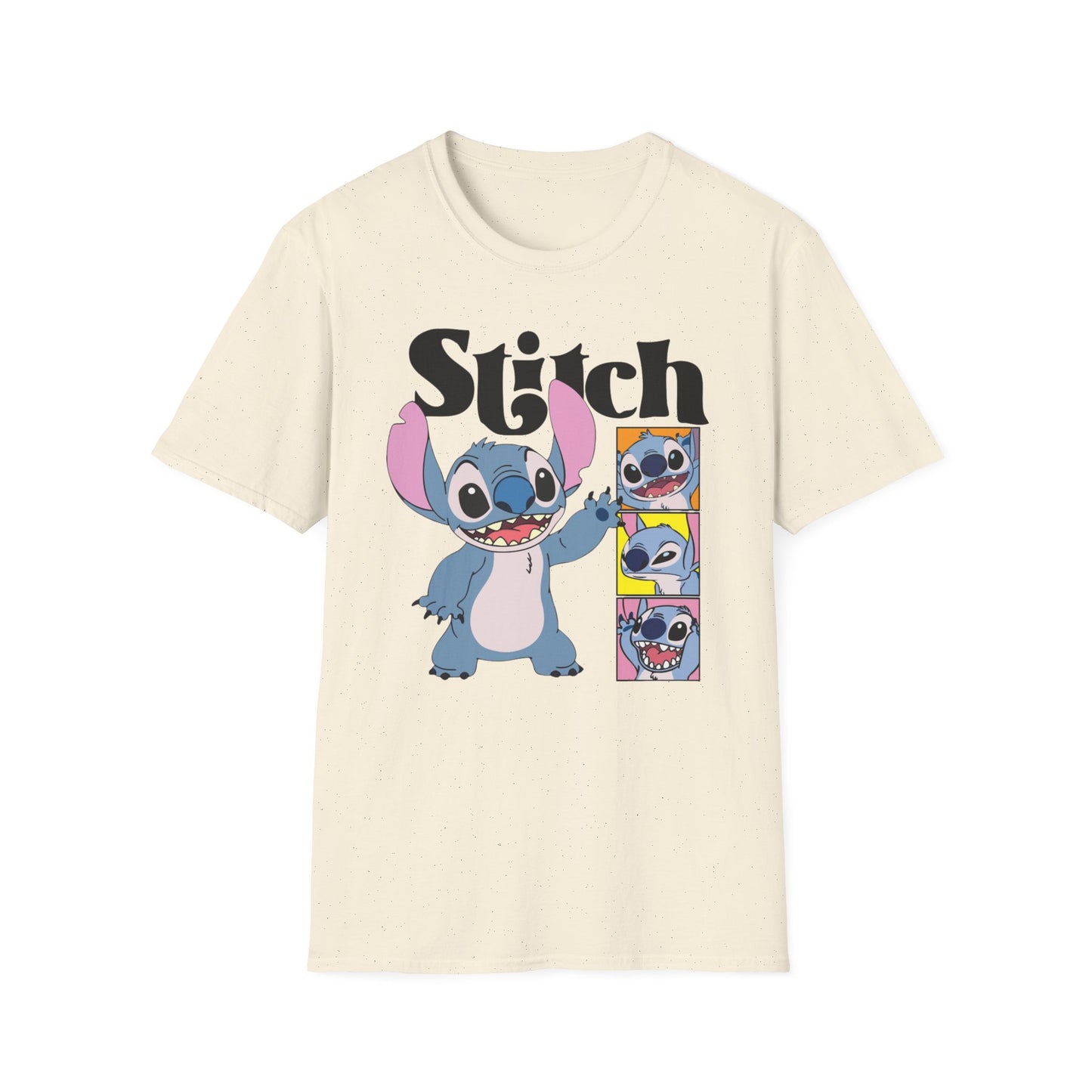 Camiseta de dibujos animados de Stitch — Linda camiseta estampada de Lilo & Stitch
